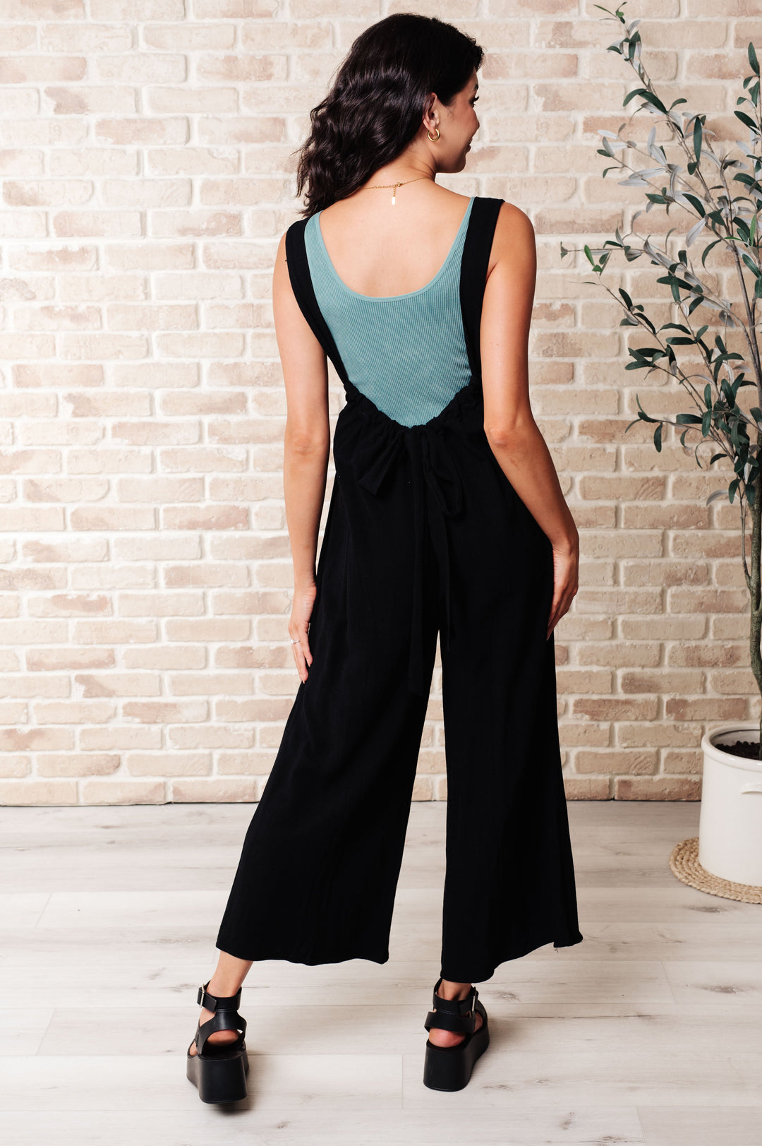 Something in the Way She Moves Jumper Black-Jumpsuits & Rompers-Inspired by Justeen-Women's Clothing Boutique