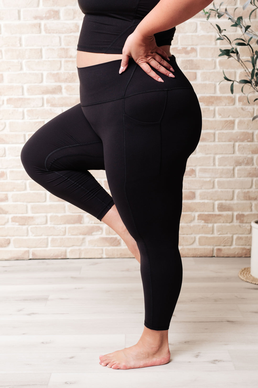 Somewhere to Start Leggings in Black-Leggings-Inspired by Justeen-Women's Clothing Boutique