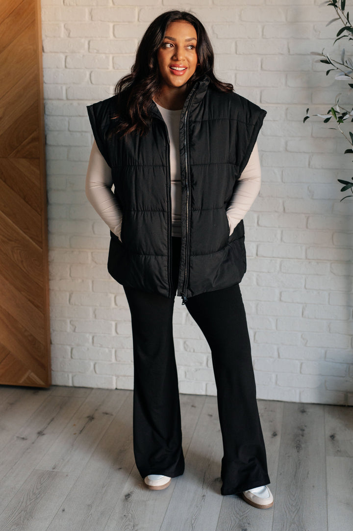 Stadium Seating Puffer Vest-Outerwear-Inspired by Justeen-Women's Clothing Boutique