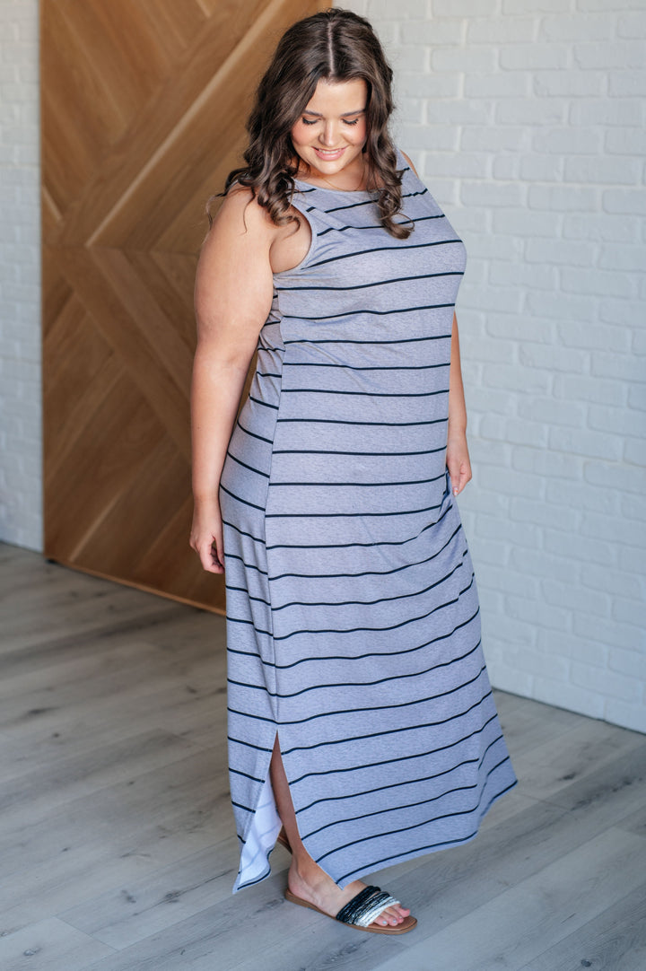 Still Got It Sleeveless Maxi In Gray-Dresses-Inspired by Justeen-Women's Clothing Boutique