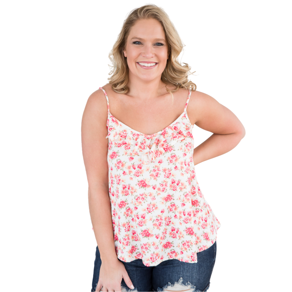 Sweeter Than Fiction Sleeveless Top-White Birch-Inspired by Justeen-Women's Clothing Boutique