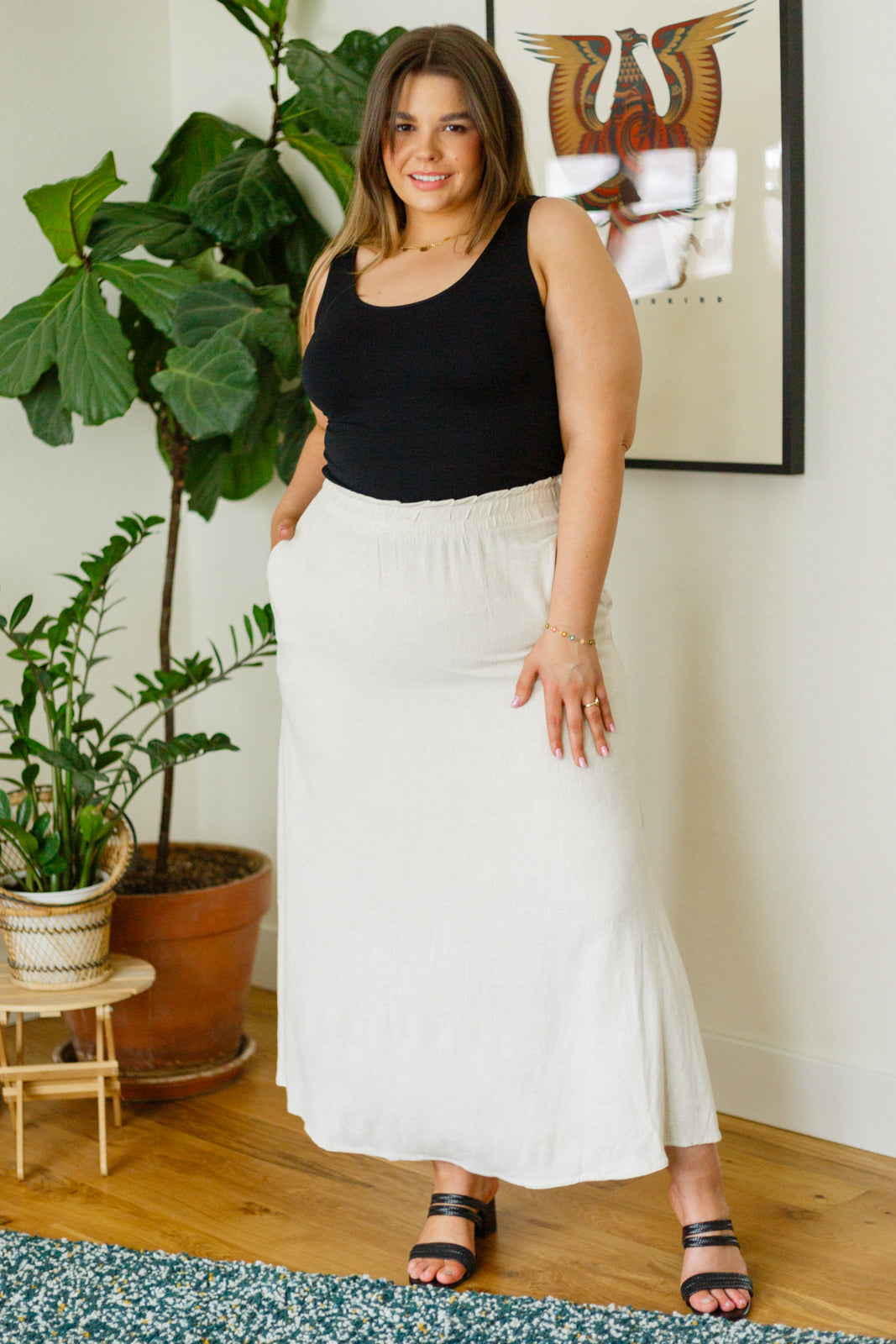 Two Hearts Meet Maxi Skirt-Skirts-Inspired by Justeen-Women's Clothing Boutique