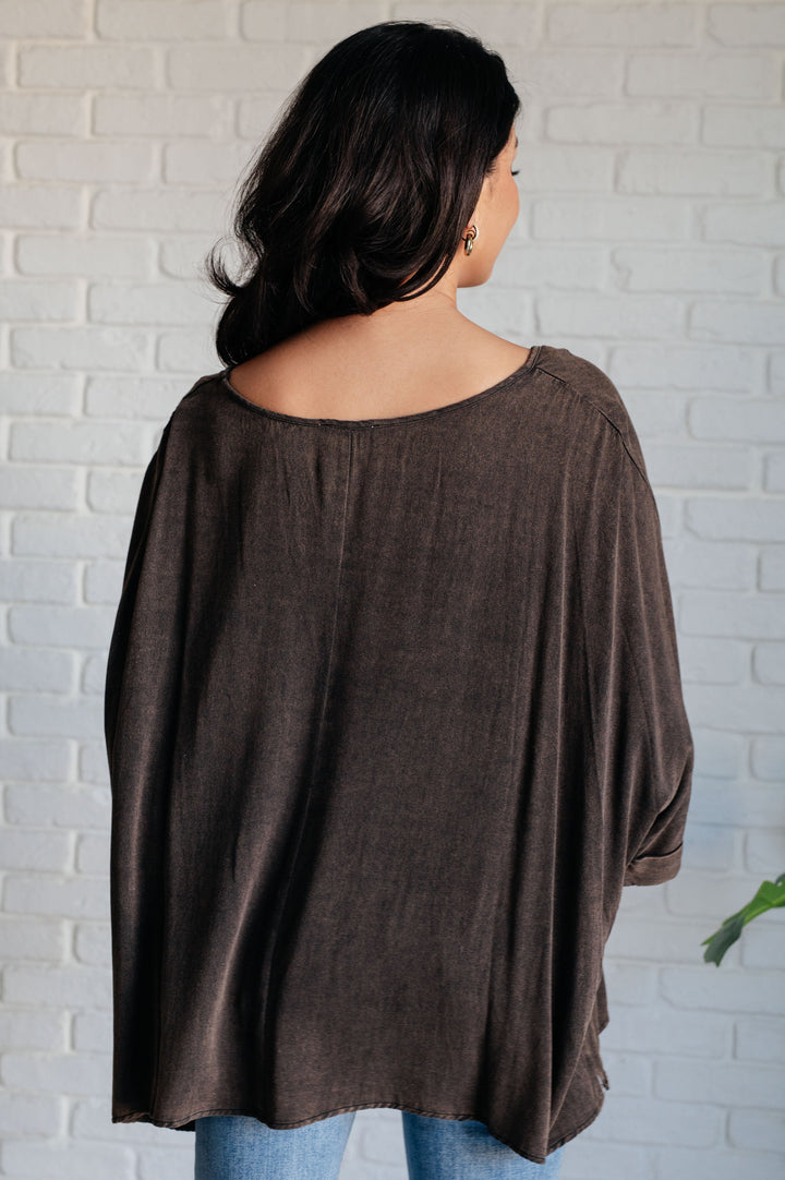 Wishy Washy Mineral Washed Oversized Top-110 Long Sleeve Tops-Inspired by Justeen-Women's Clothing Boutique