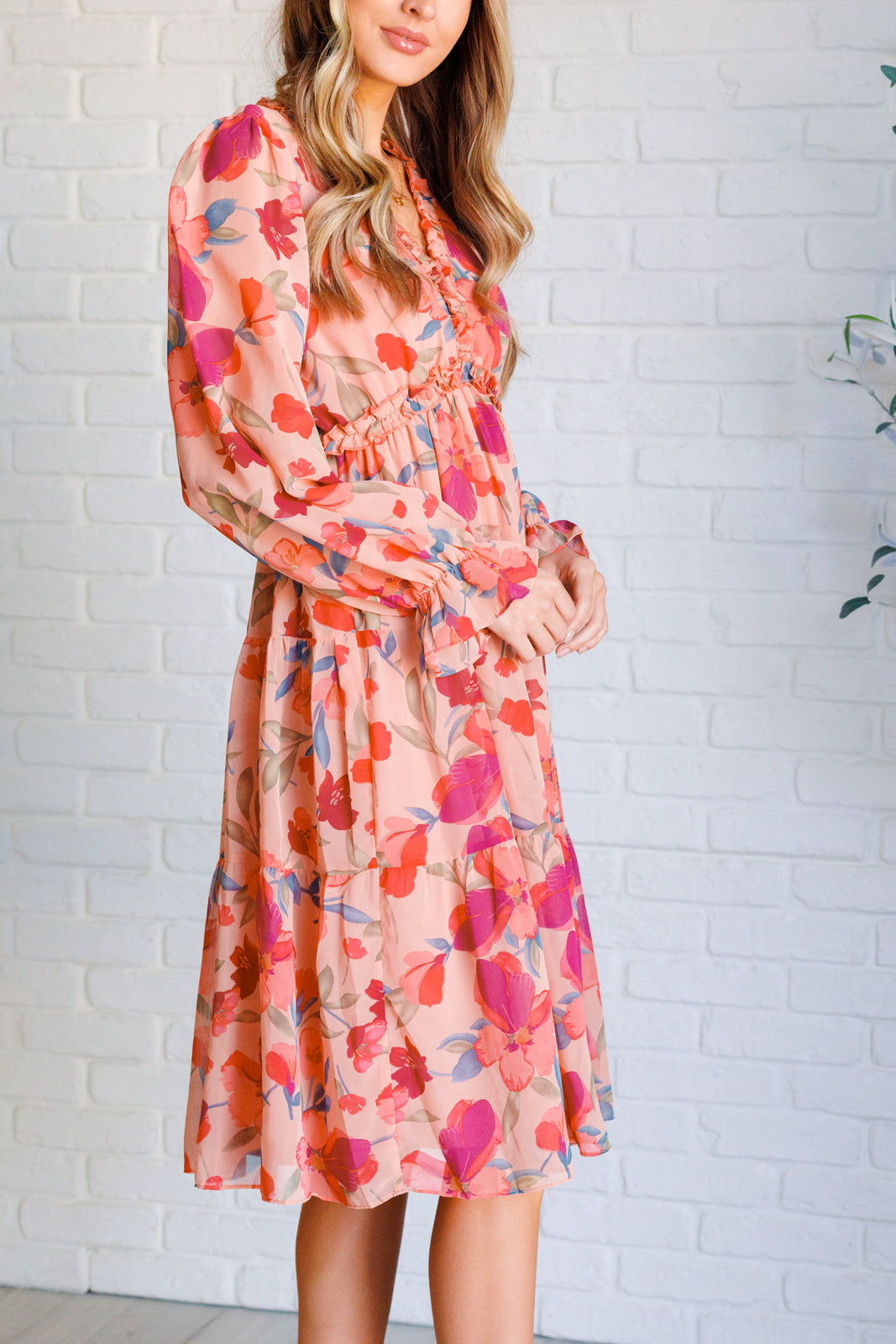 You And Me Floral Dress-Dresses-Inspired by Justeen-Women's Clothing Boutique