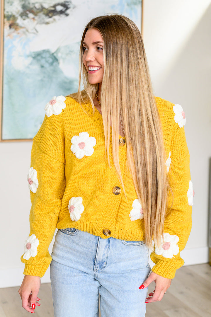 You're Enough Floral Cardigan-Cardigans + Kimonos-Inspired by Justeen-Women's Clothing Boutique