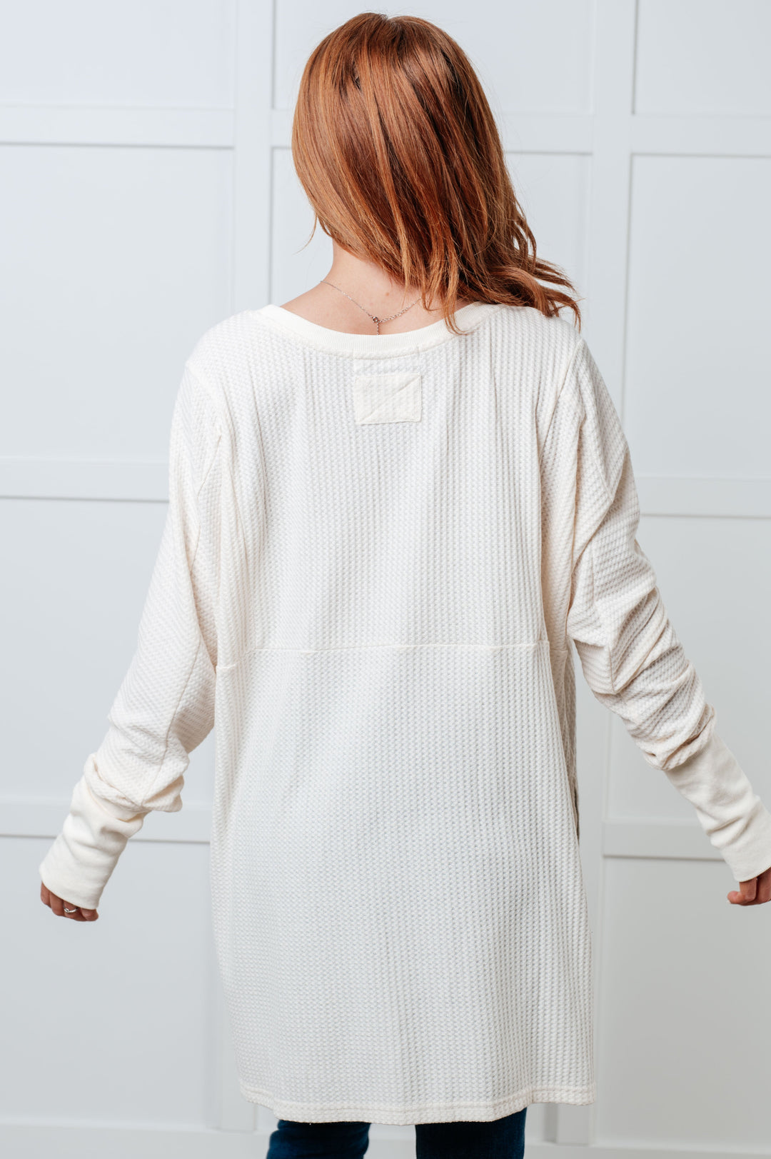 You're Too Kind Waffle Knit Top-110 Long Sleeve Tops-Inspired by Justeen-Women's Clothing Boutique