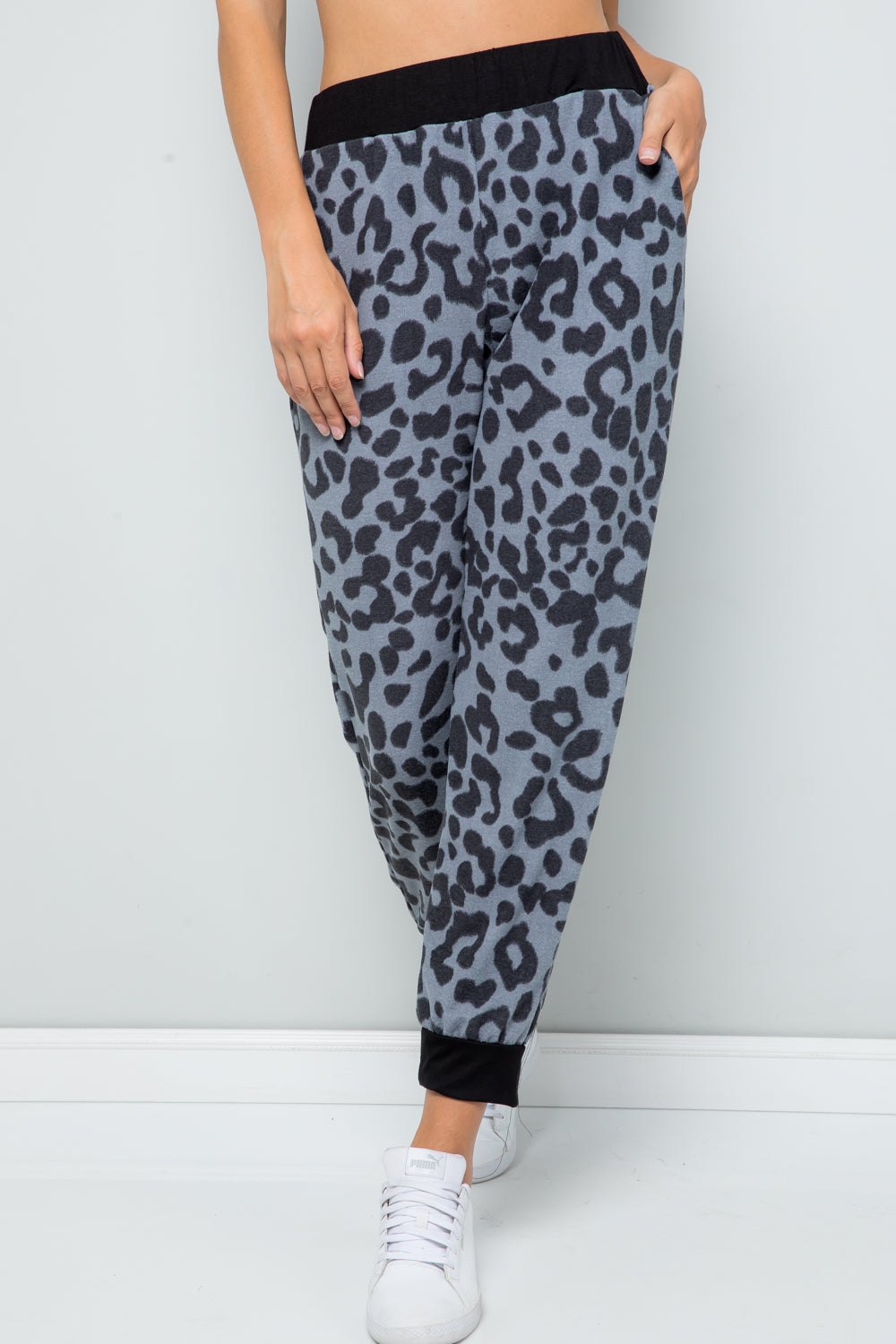 Celeste Full Size Leopard Contrast Sweatpants-Pants-Inspired by Justeen-Women's Clothing Boutique