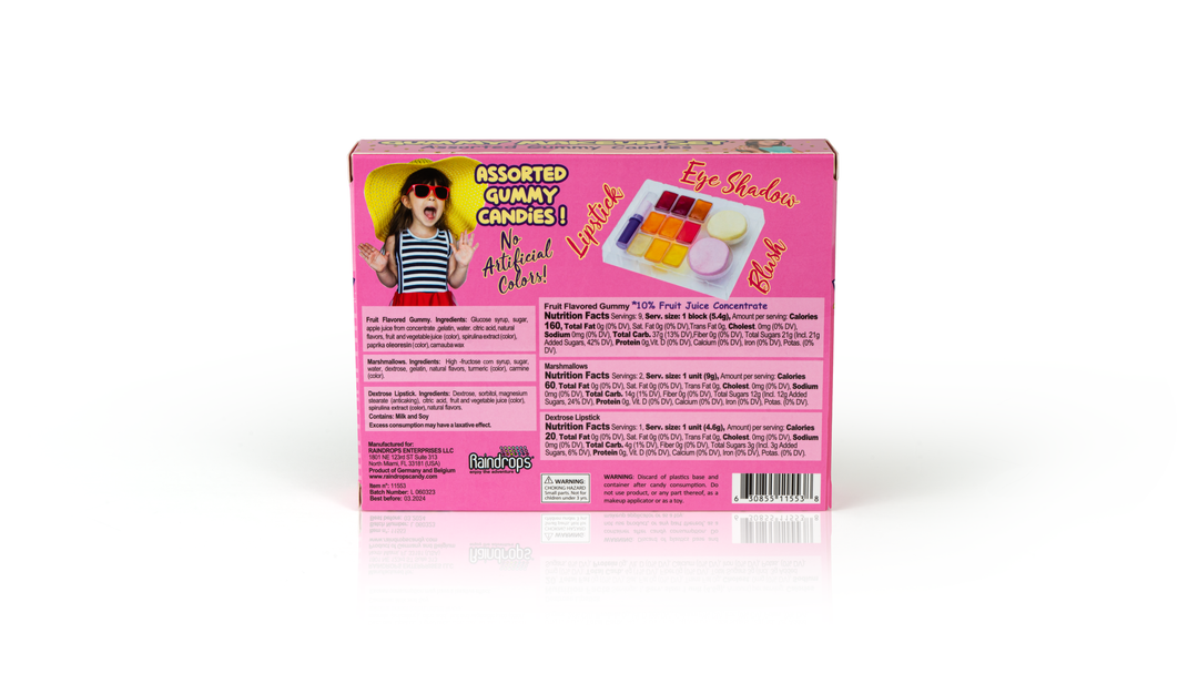 Raindrops Gummi Makeup Set-240 Kids-Inspired by Justeen-Women's Clothing Boutique in Chicago, Illinois