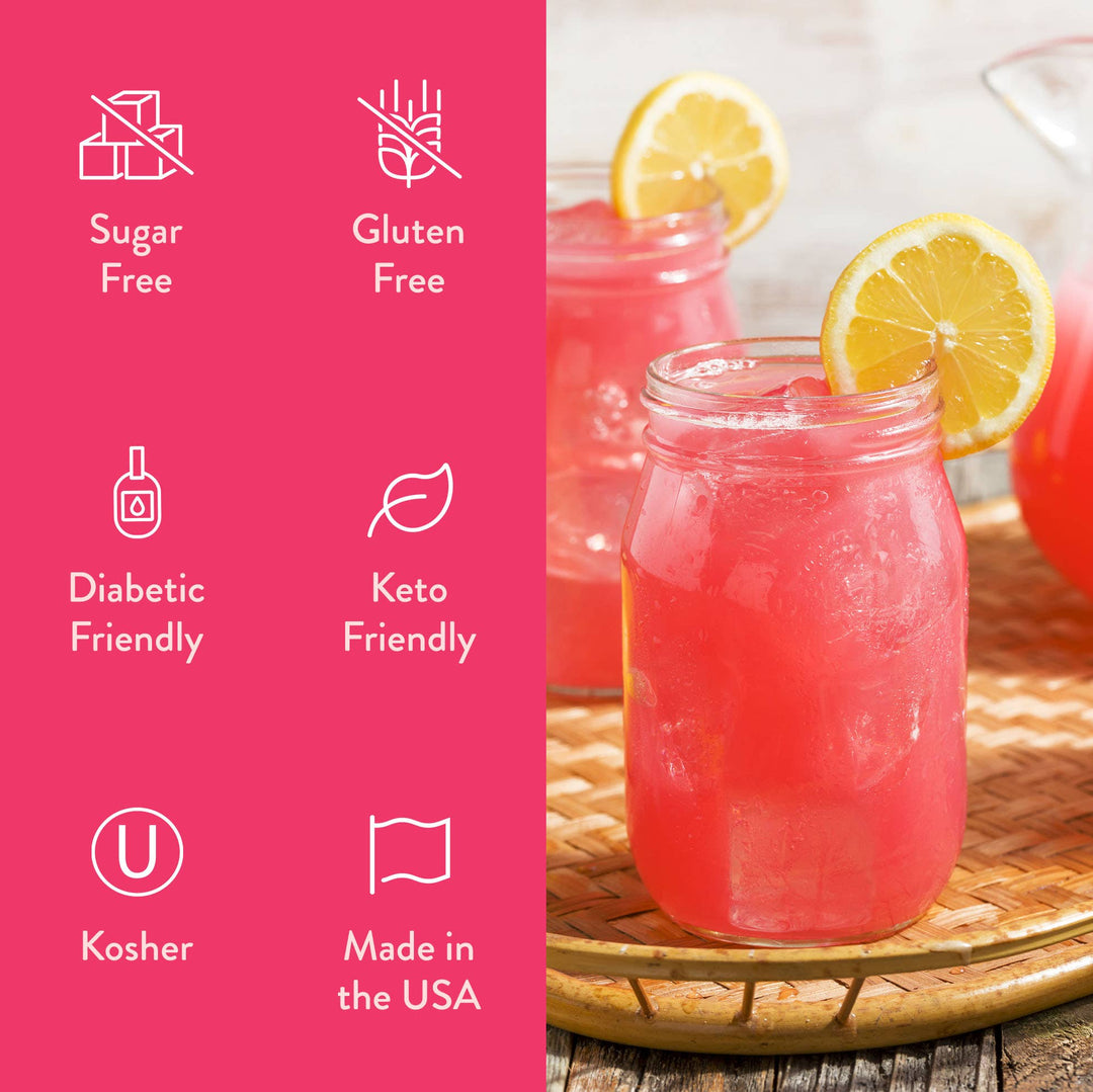 Jordan's Skinny Mixes, Sugar Free Strawberry Lemonade Concentrate-220 Beauty/Gift-Inspired by Justeen-Women's Clothing Boutique in Chicago, Illinois