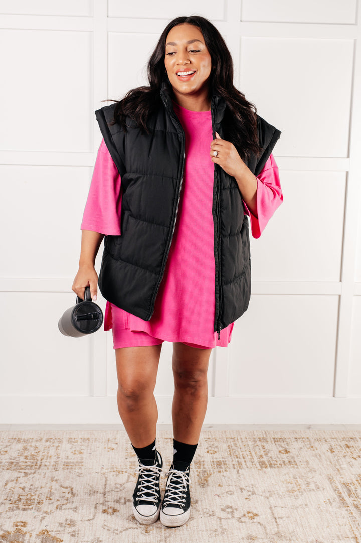 Stadium Seating Puffer Vest-Outerwear-Inspired by Justeen-Women's Clothing Boutique