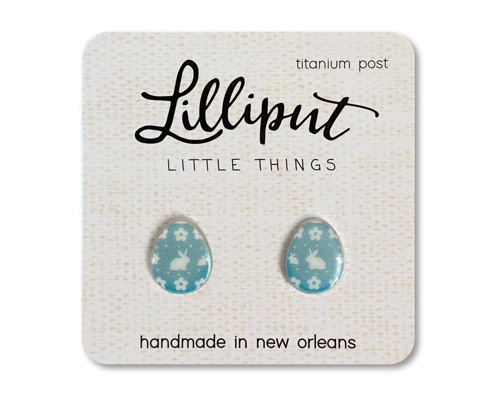 Easter Egg Stud Earrings-Earrings-Inspired by Justeen-Women's Clothing Boutique in Chicago, Illinois
