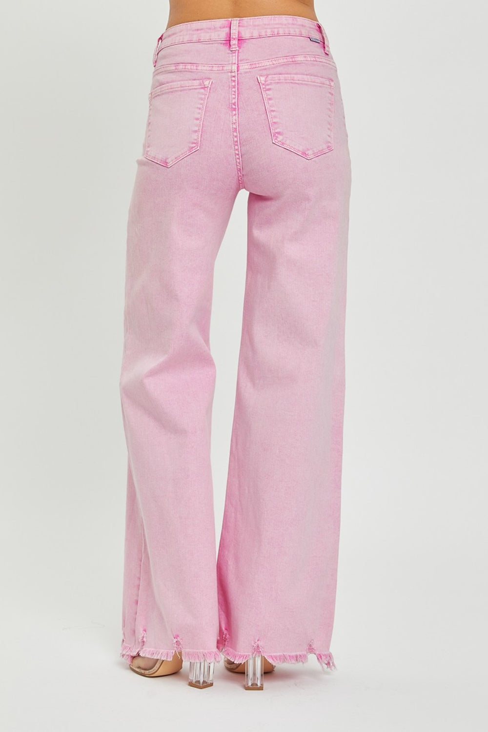 RISEN High Rise Wide Leg Jeans-Denim-Inspired by Justeen-Women's Clothing Boutique in Chicago, Illinois