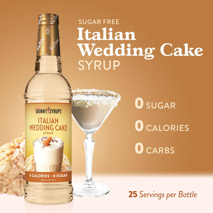Jordan's Skinny Mixes, Sugar Free Italian Wedding Cake-Beverages-Inspired by Justeen-Women's Clothing Boutique in Chicago, Illinois