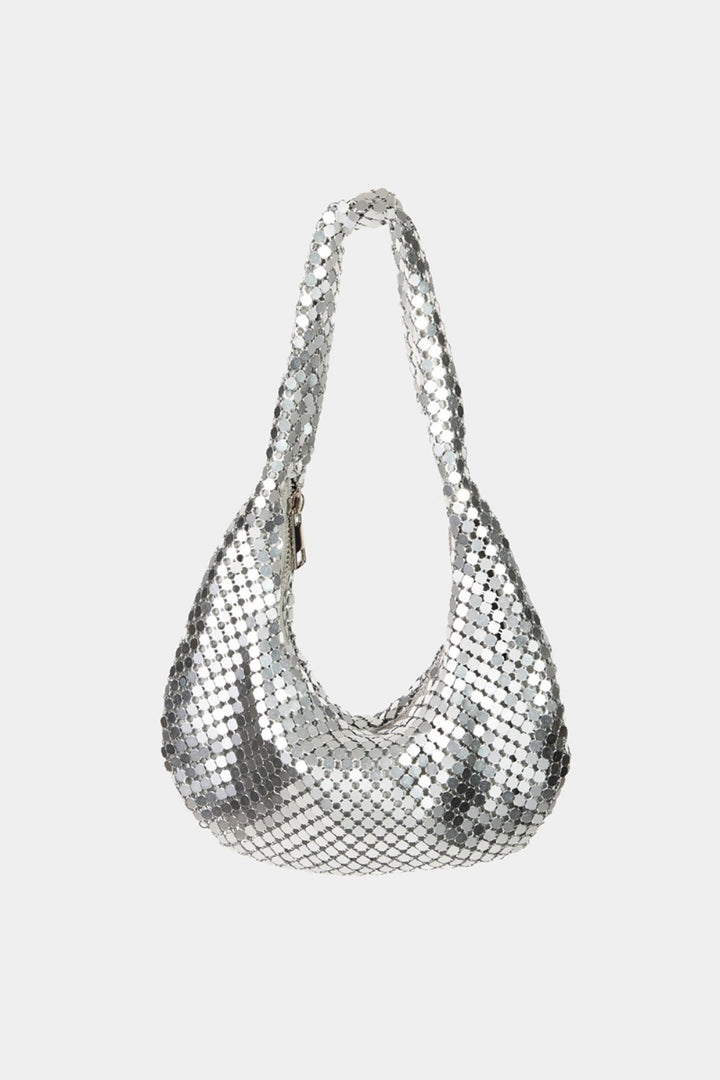 Fame Sequin Disc Handbag-200 Purses/Bags-Inspired by Justeen-Women's Clothing Boutique