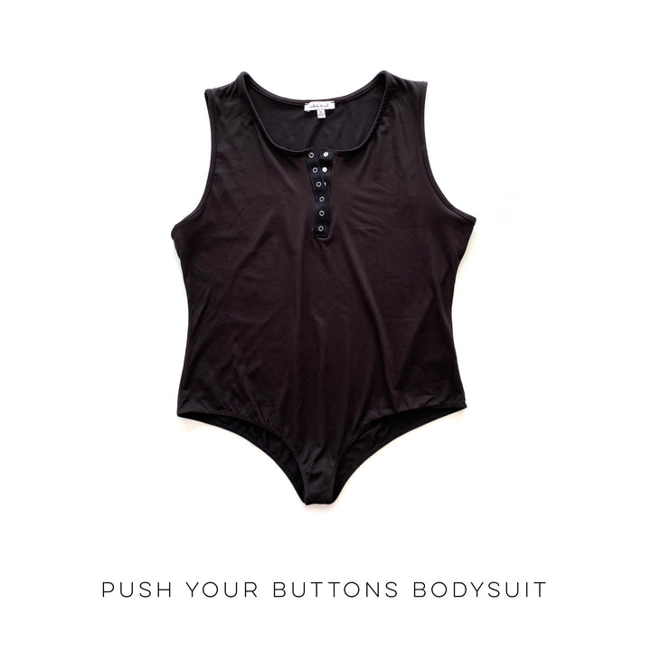 Push Your Buttons Bodysuit-White Birch-Inspired by Justeen-Women's Clothing Boutique