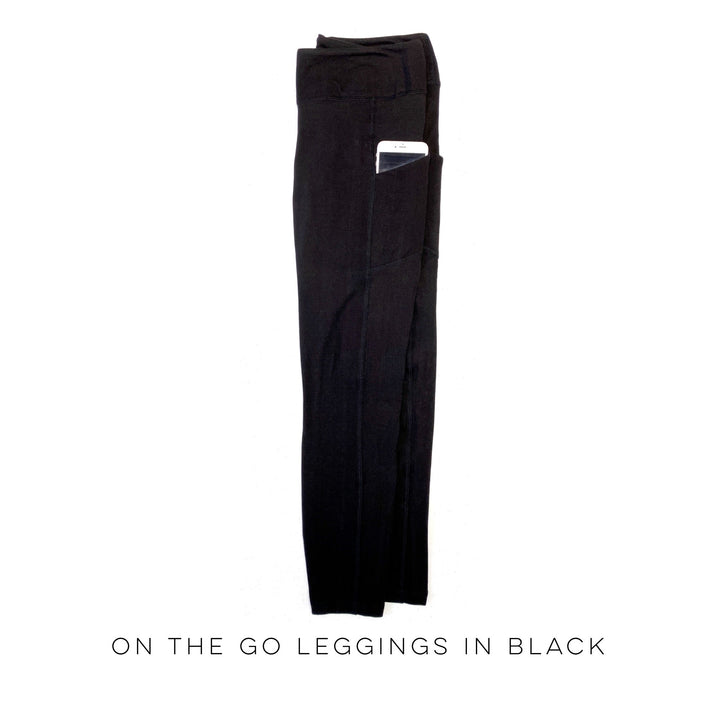 On The Go Leggings in Black-Rae Mode-Inspired by Justeen-Women's Clothing Boutique