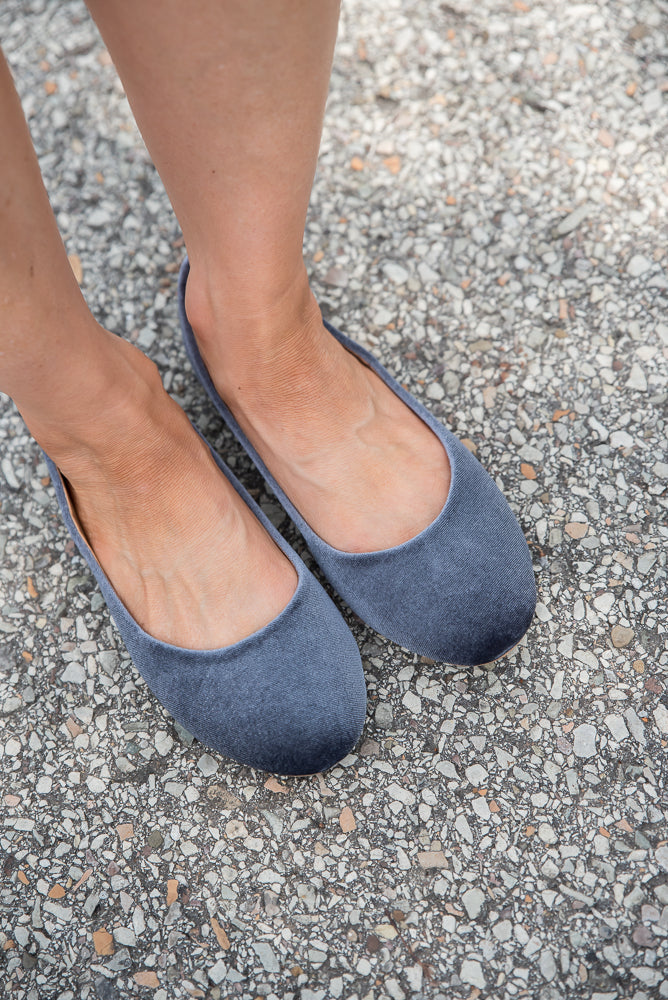 Lookin' Fine Velvet Flats-H2K-Inspired by Justeen-Women's Clothing Boutique