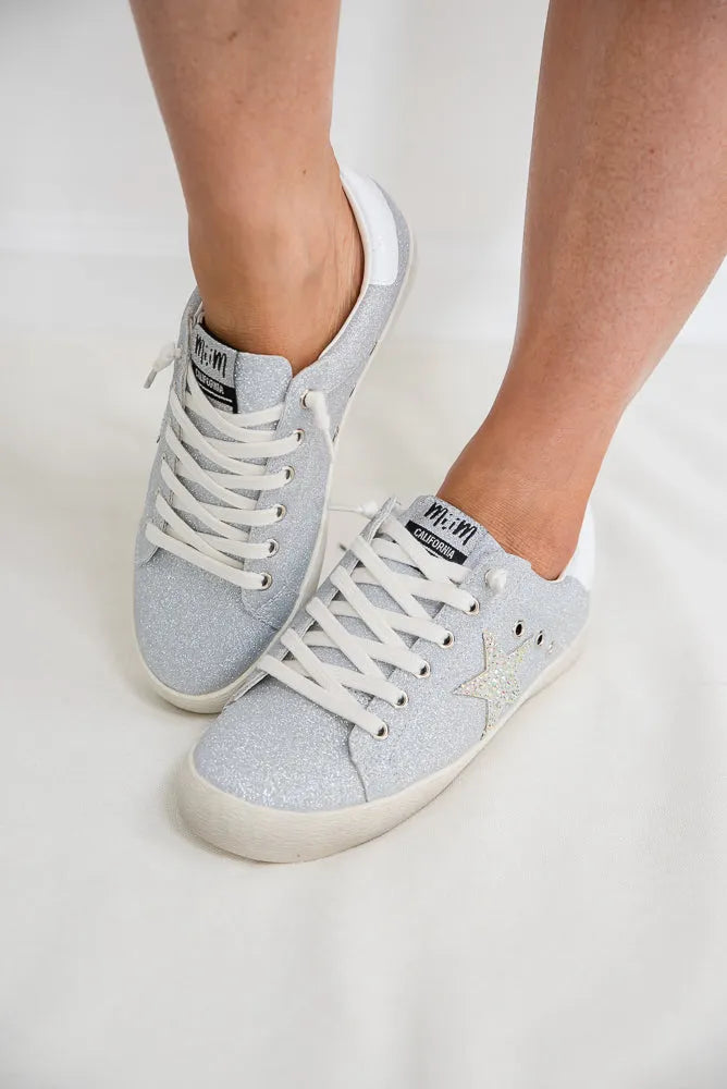 Skylar Sneakers in Grey-Miracle Miles-Inspired by Justeen-Women's Clothing Boutique