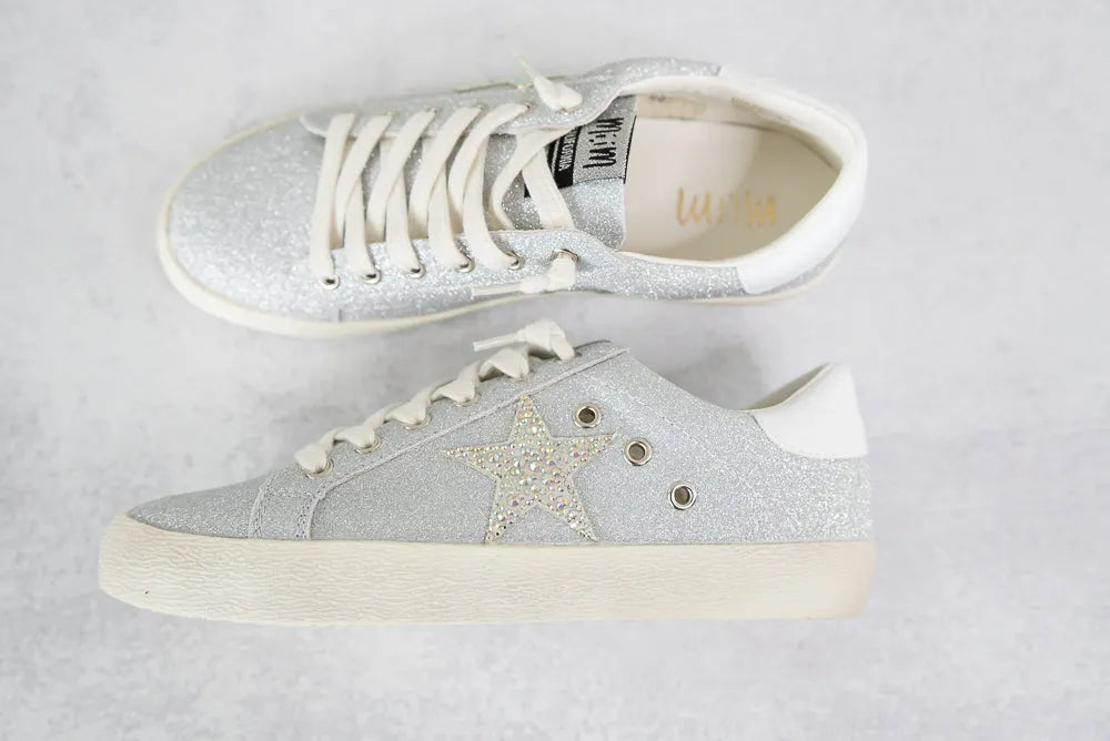 Skylar Sneakers in Grey-Miracle Miles-Inspired by Justeen-Women's Clothing Boutique