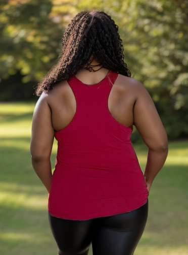 Strut Your Stuff Racerback Tank in Burgundy-Zenana-Inspired by Justeen-Women's Clothing Boutique