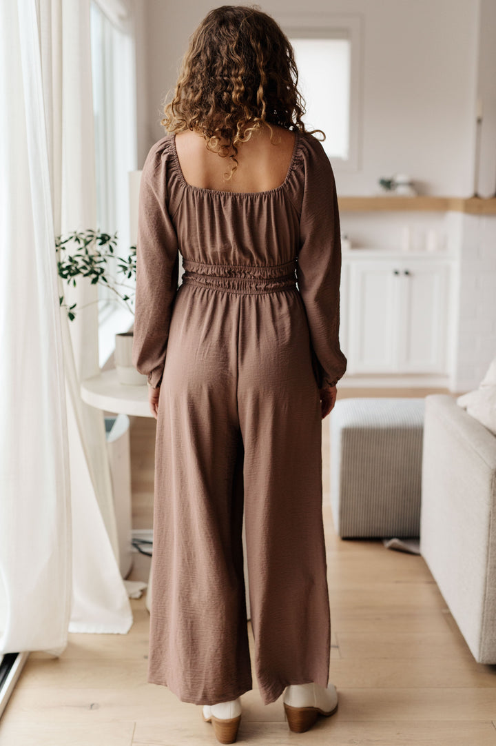 Wandering Vista Wide Leg Jumpsuit-Jumpsuits-Inspired by Justeen-Women's Clothing Boutique