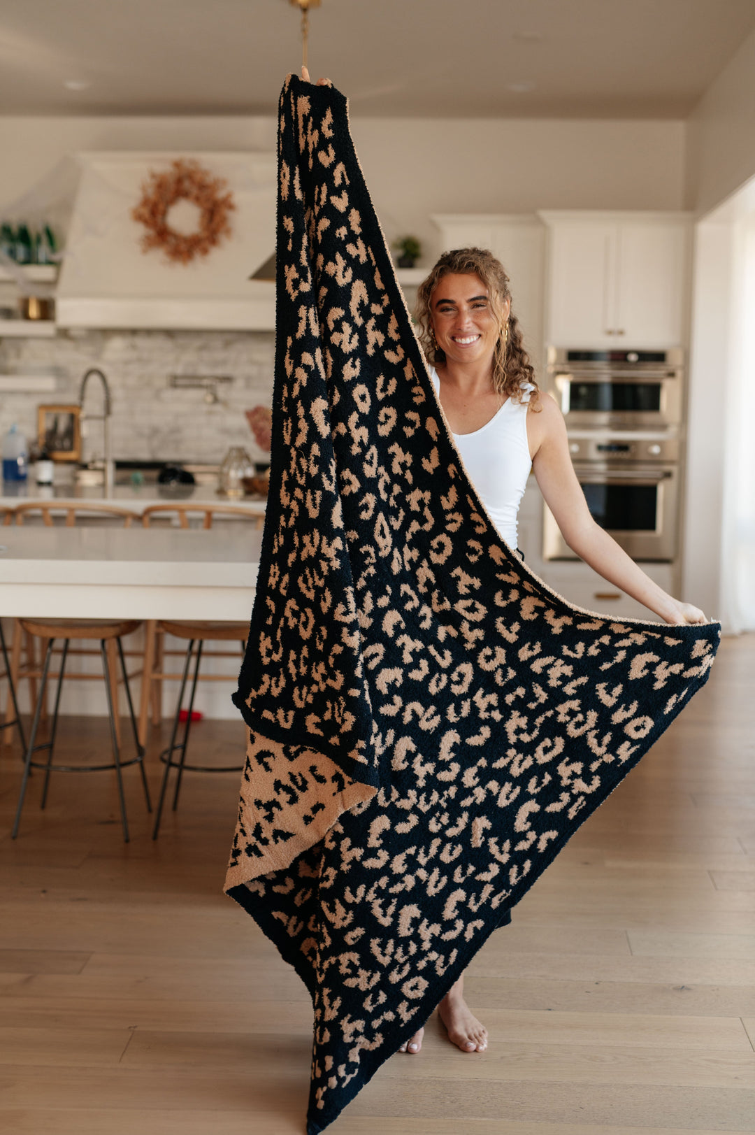 Ari Blanket Single Cuddle Size in Animal Print-220 Beauty/Gift-Inspired by Justeen-Women's Clothing Boutique in Chicago, Illinois