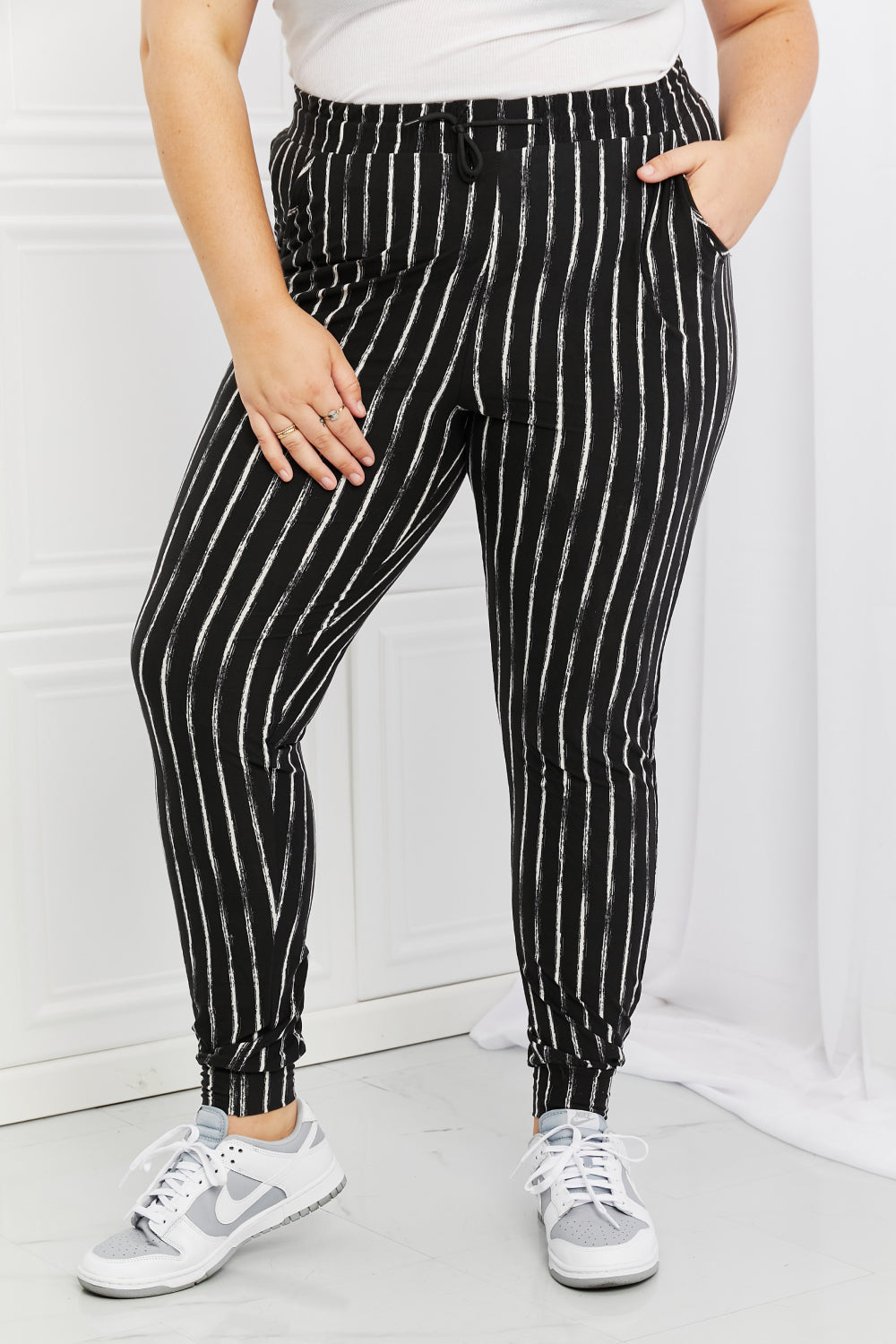 Leggings Depot Stay In Full Size Joggers-Pants-Inspired by Justeen-Women's Clothing Boutique in Chicago, Illinois