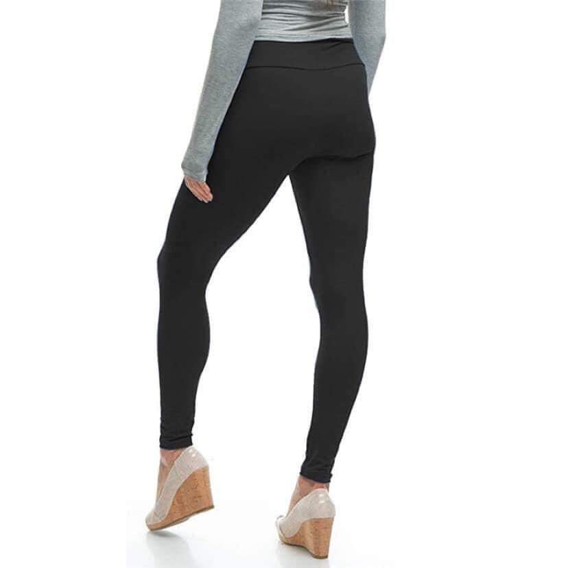 Basic Black Leggings-Leggings-Inspired by Justeen-Women's Clothing Boutique in Chicago, Illinois