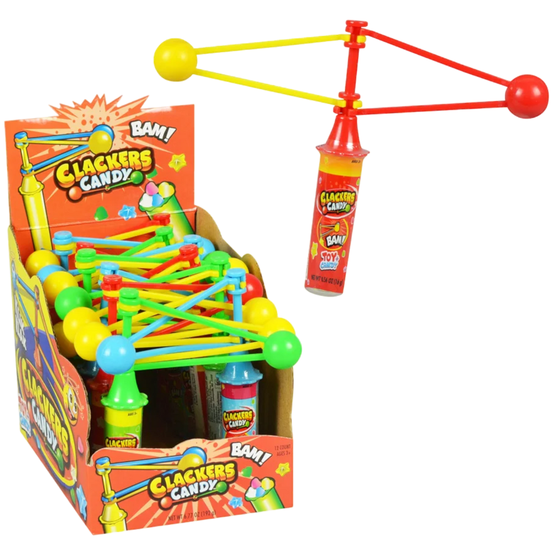 Clackers Candy Filled Toy-Snacks-Inspired by Justeen-Women's Clothing Boutique in Chicago, Illinois