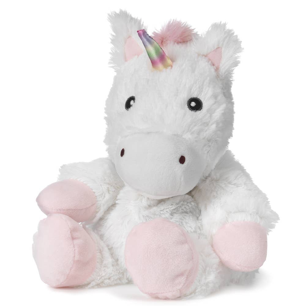 Warmies Stuffed Animal, White Unicorn-240 Kids-Inspired by Justeen-Women's Clothing Boutique in Chicago, Illinois