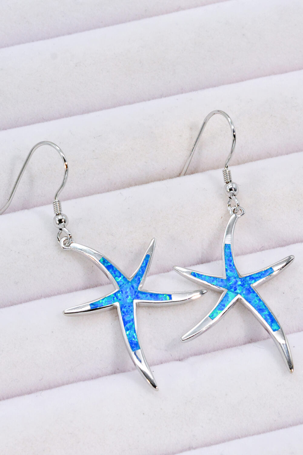 Opal Starfish Drop Earrings-Earrings-Inspired by Justeen-Women's Clothing Boutique in Chicago, Illinois