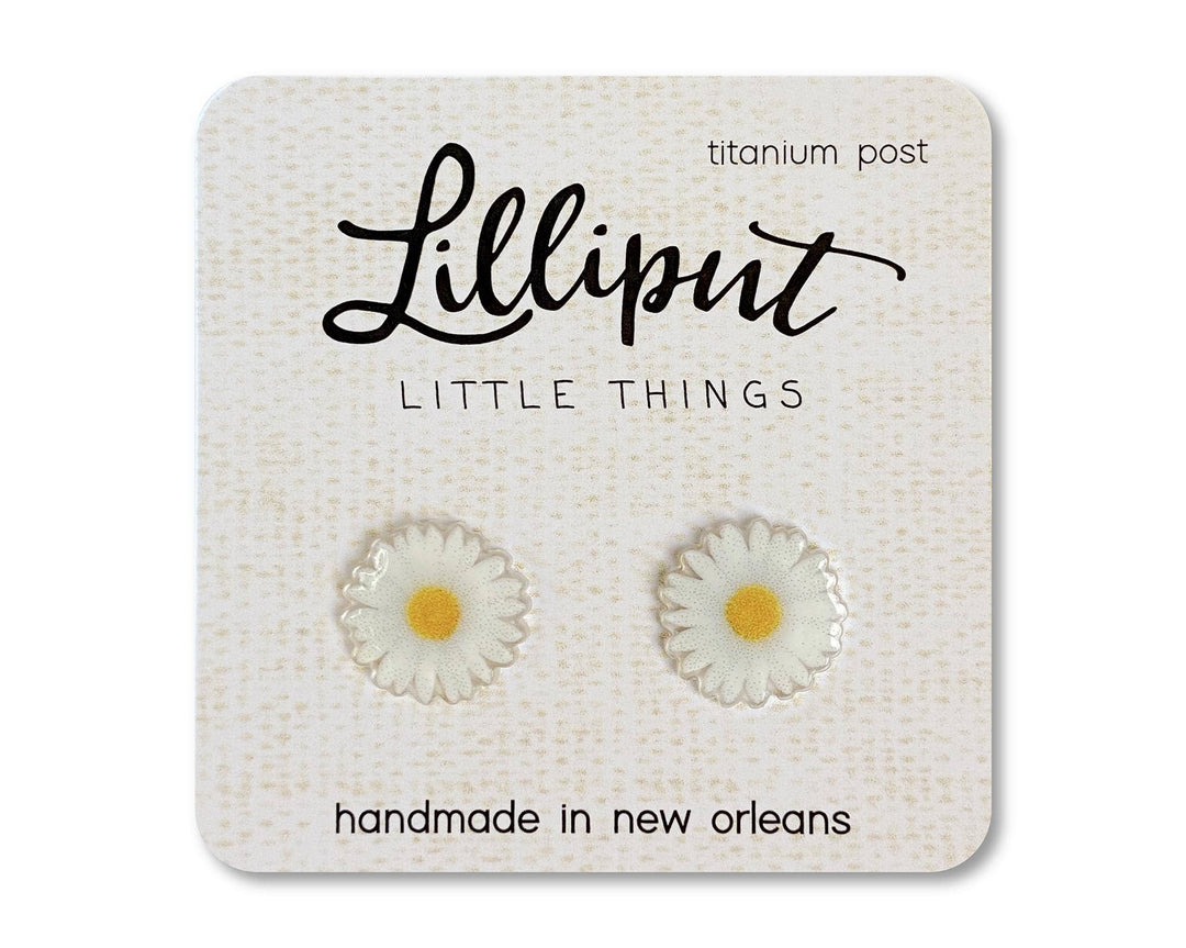 Daisy Stud Earrings-Earrings-Inspired by Justeen-Women's Clothing Boutique in Chicago, Illinois