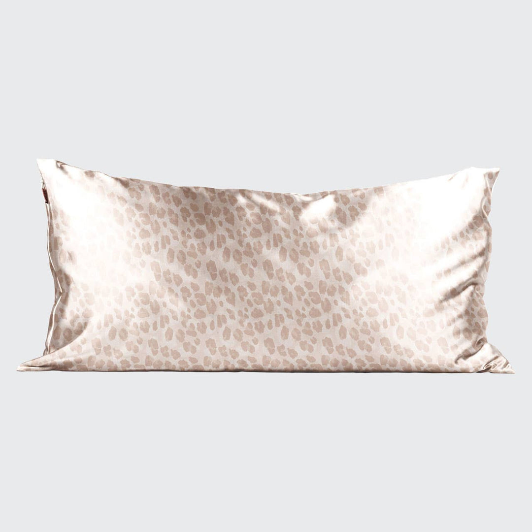 KITSCH King Satin Pillowcase, Leopard-220 Beauty/Gift-Inspired by Justeen-Women's Clothing Boutique in Chicago, Illinois