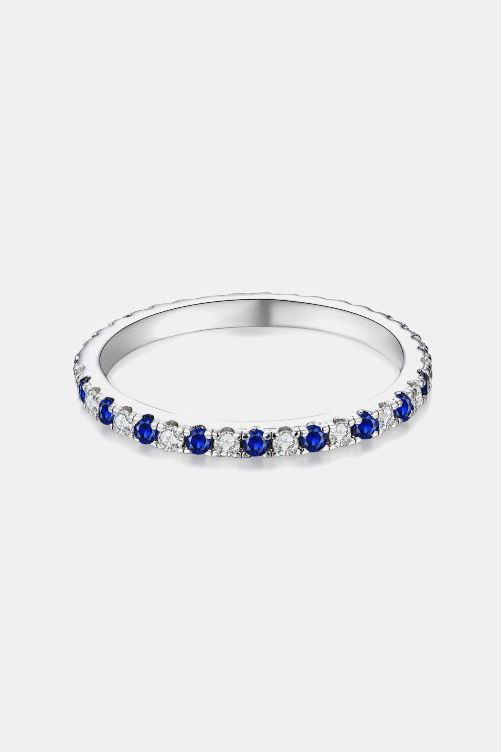 Moissanite Lab-Grown Sapphire Rings-Rings-Inspired by Justeen-Women's Clothing Boutique in Chicago, Illinois