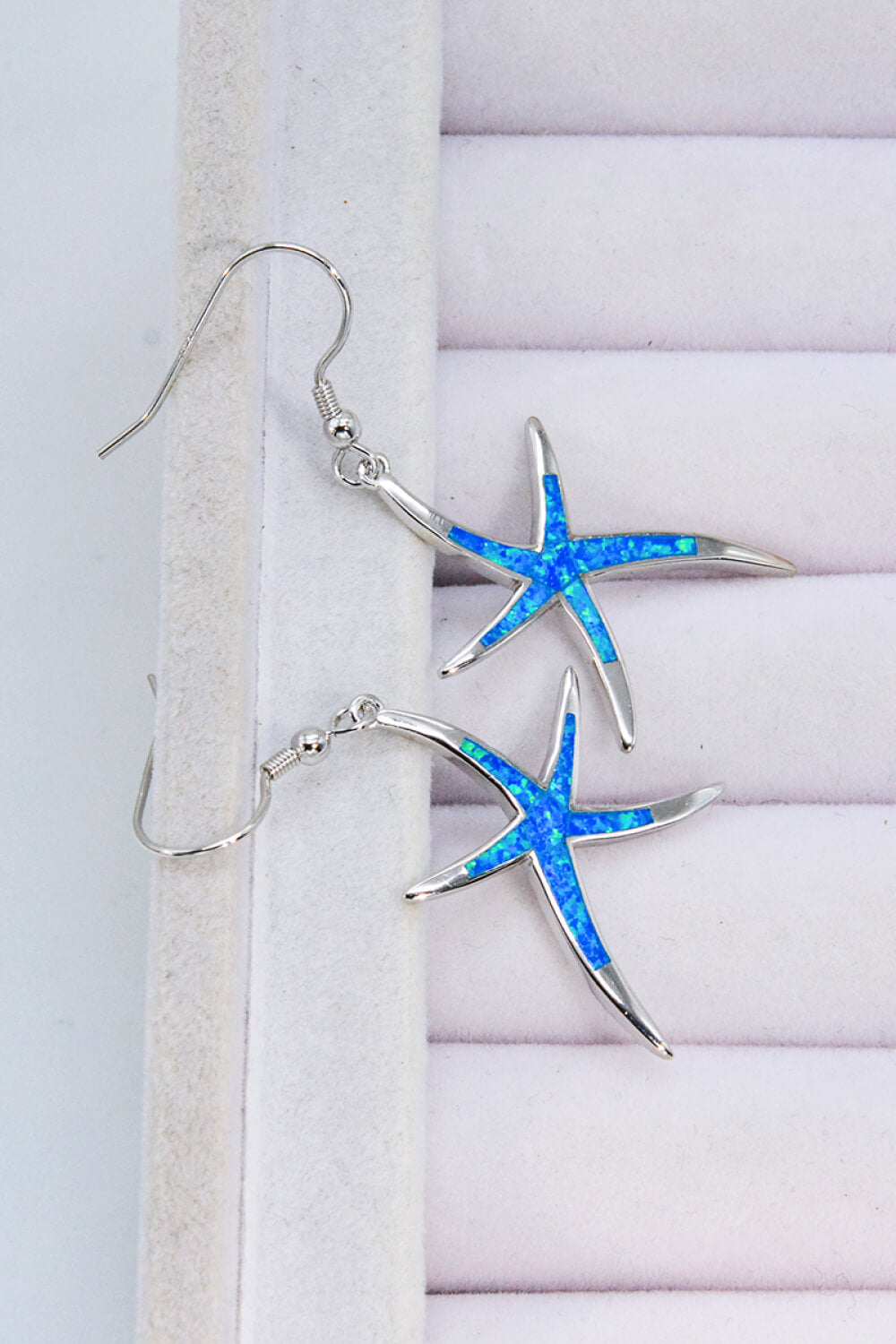 Opal Starfish Drop Earrings-Earrings-Inspired by Justeen-Women's Clothing Boutique in Chicago, Illinois