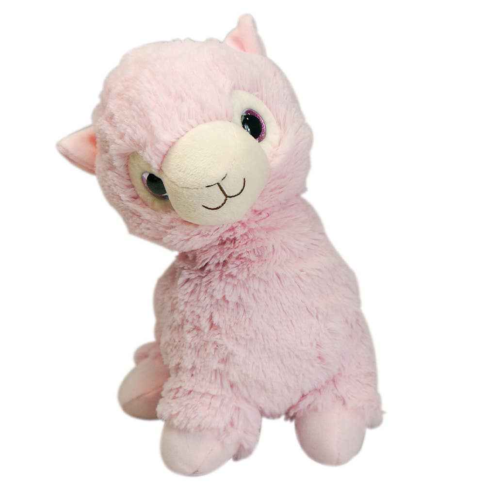 Warmies Stuffed Animal, Pink Llama-240 Kids-Inspired by Justeen-Women's Clothing Boutique in Chicago, Illinois
