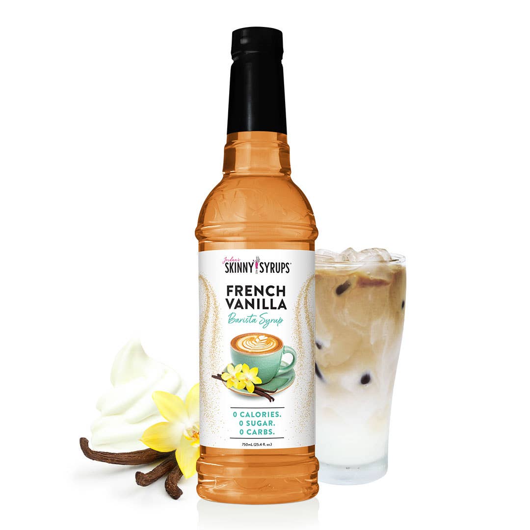 Jordan's Skinny Mixes, Sugar Free French Vanilla Syrup-Beverages-Inspired by Justeen-Women's Clothing Boutique in Chicago, Illinois