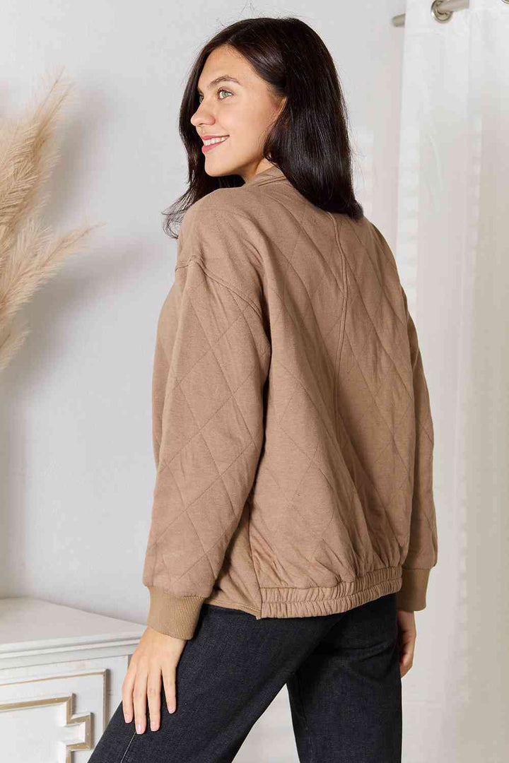 Heimish Full Size Zip-Up Jacket with Pockets-Outerwear-Inspired by Justeen-Women's Clothing Boutique