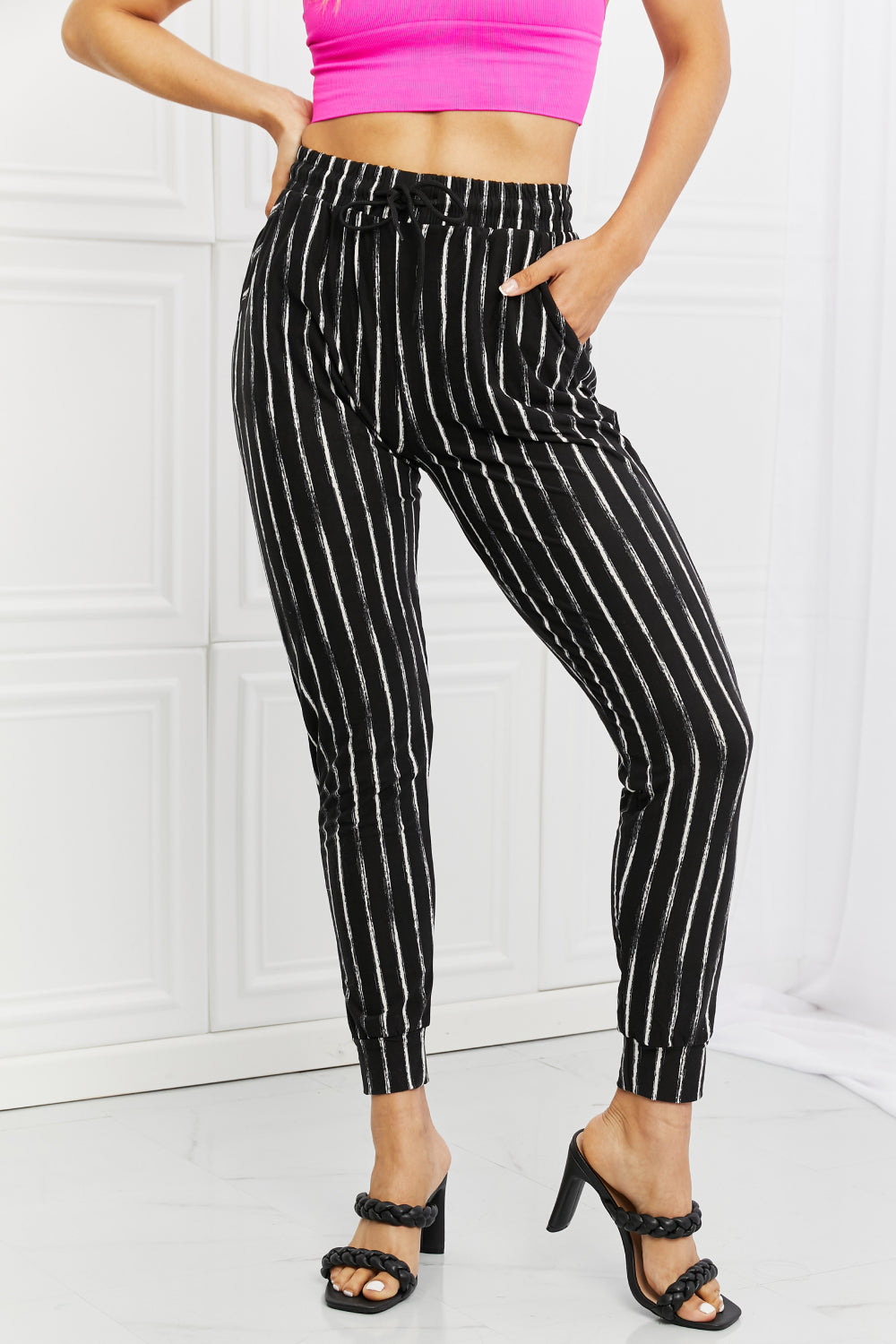 Leggings Depot Stay In Full Size Joggers-Pants-Inspired by Justeen-Women's Clothing Boutique in Chicago, Illinois