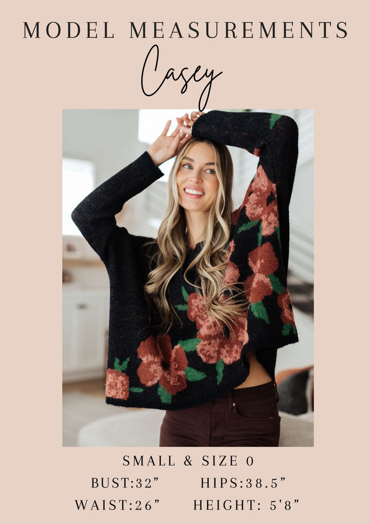 Blooming With Happiness Cardigan-Cardigans + Kimonos-Inspired by Justeen-Women's Clothing Boutique in Chicago, Illinois