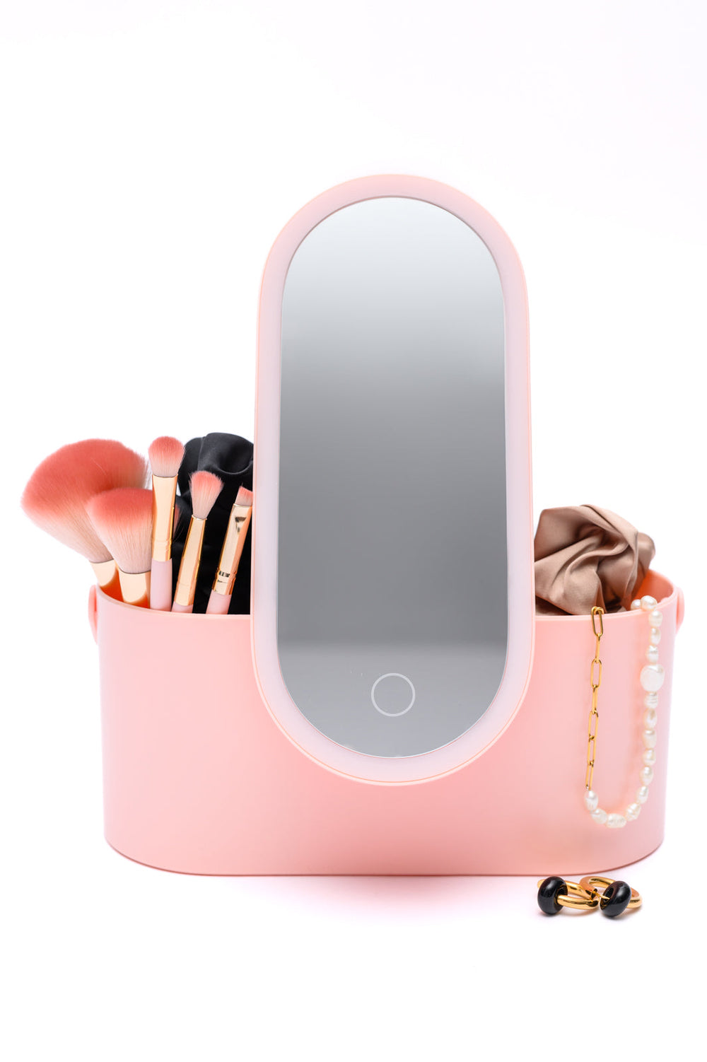 Portable Beauty Storage With LED Mirror-220 Beauty/Gift-Inspired by Justeen-Women's Clothing Boutique in Chicago, Illinois