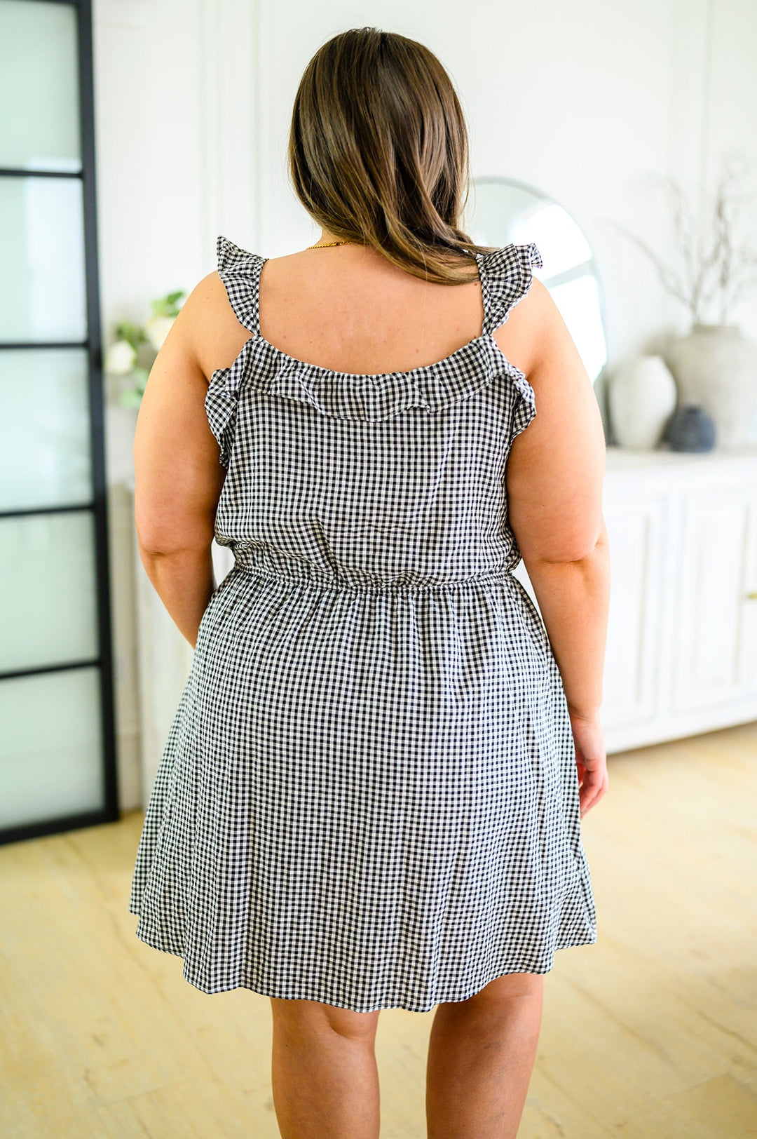 Day Date Gingham Dress-Dresses-Inspired by Justeen-Women's Clothing Boutique in Chicago, Illinois