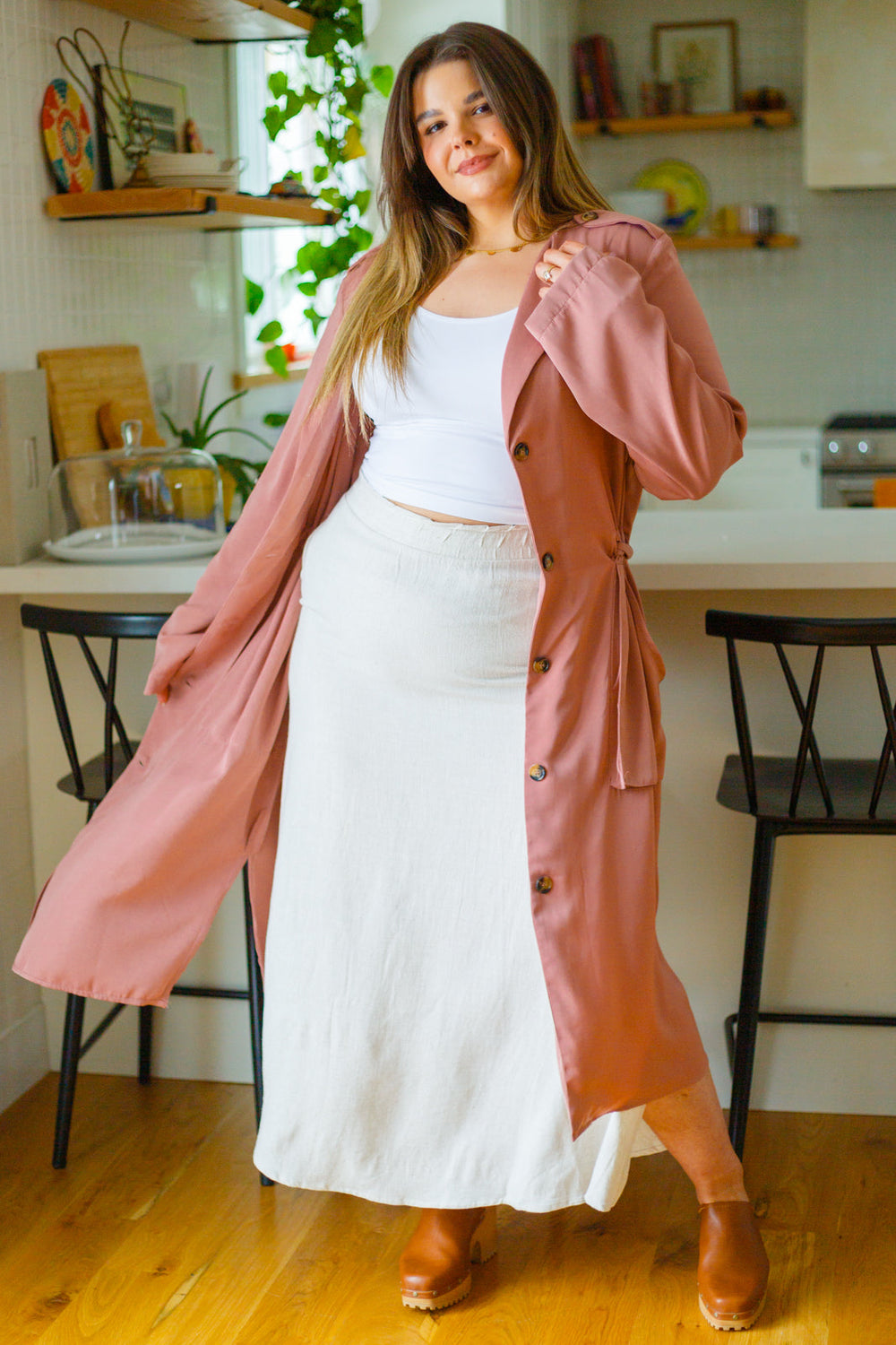 First Day Of Spring Jacket in Dusty Mauve-Outerwear-Inspired by Justeen-Women's Clothing Boutique