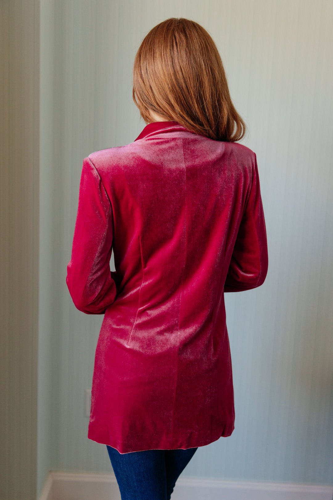 Verity Velvet Blazer-Outerwear-Inspired by Justeen-Women's Clothing Boutique in Chicago, Illinois