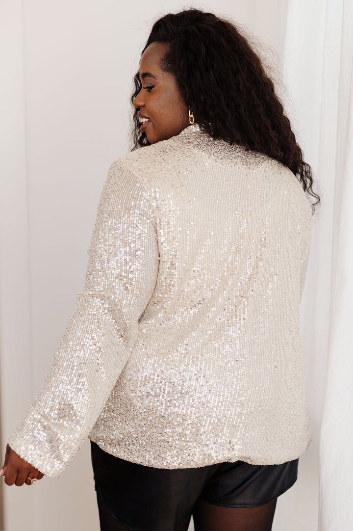 I Know You're Busy Sequin Blazer-Outerwear-Inspired by Justeen-Women's Clothing Boutique in Chicago, Illinois