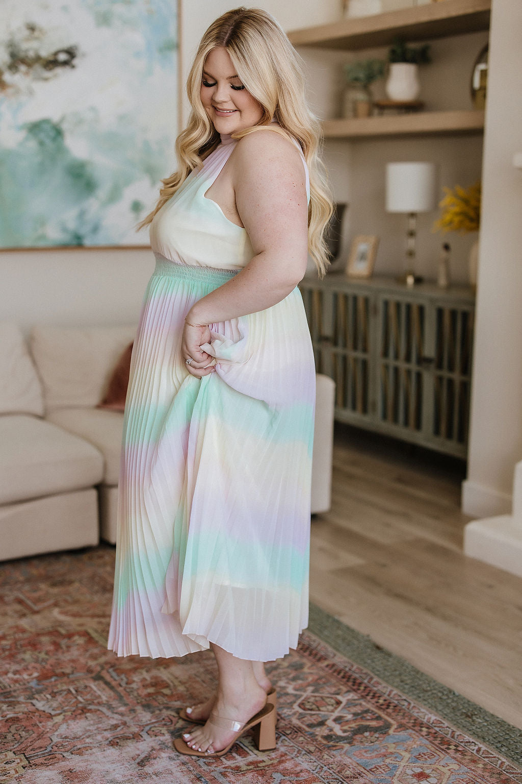 Irresistibly Iridescent Maxi Dress-Dresses-Inspired by Justeen-Women's Clothing Boutique in Chicago, Illinois