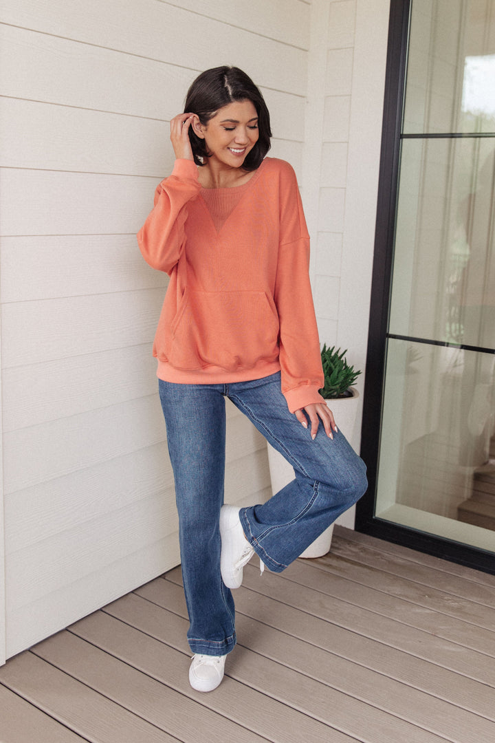 Layer Me Up Crewneck Pullover-Sweaters/Sweatshirts-Inspired by Justeen-Women's Clothing Boutique