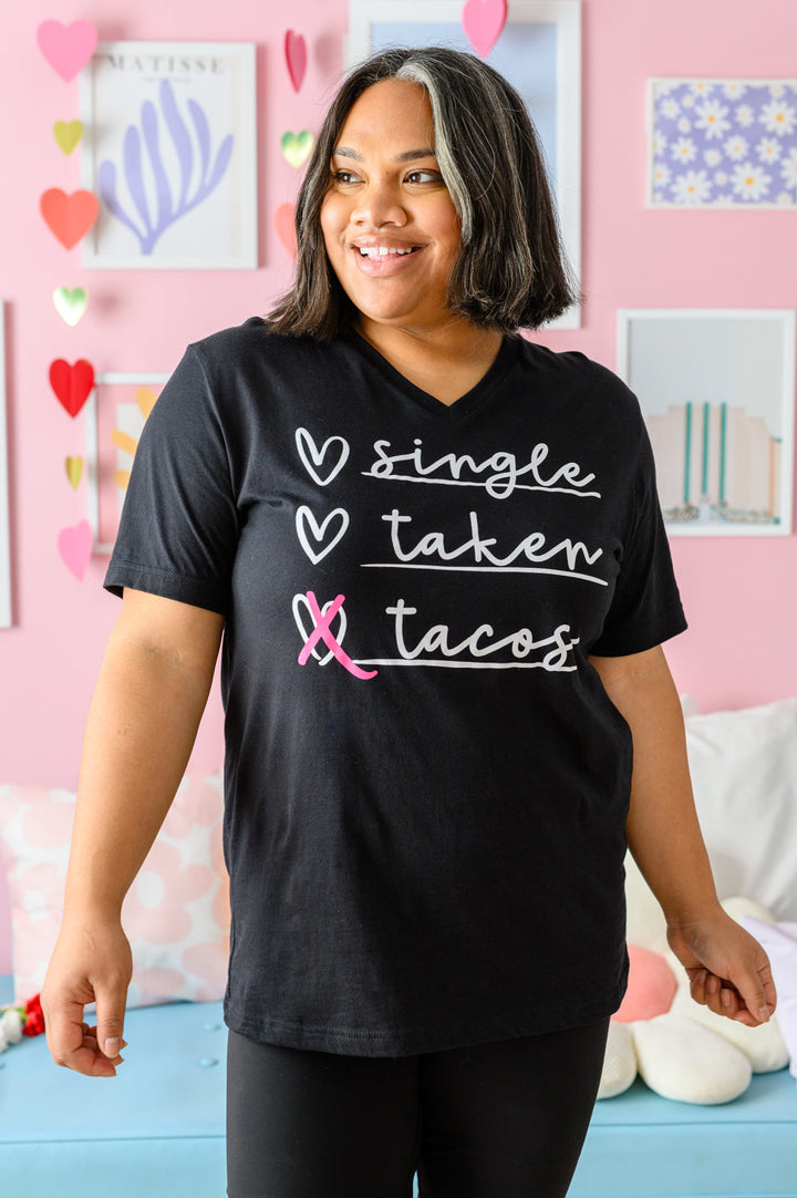 Love & Tacos Tee-Tops-Inspired by Justeen-Women's Clothing Boutique in Chicago, Illinois