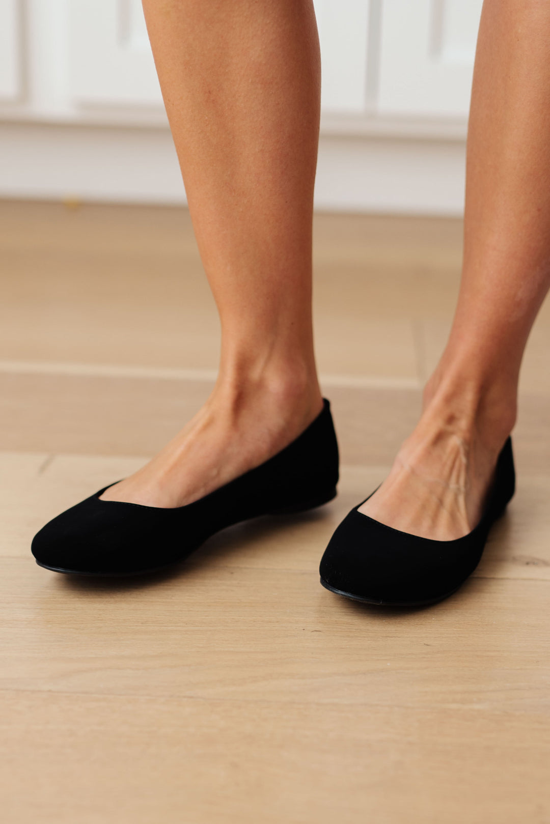 On Your Toes Ballet Flats in Black-Shoes-Inspired by Justeen-Women's Clothing Boutique in Chicago, Illinois