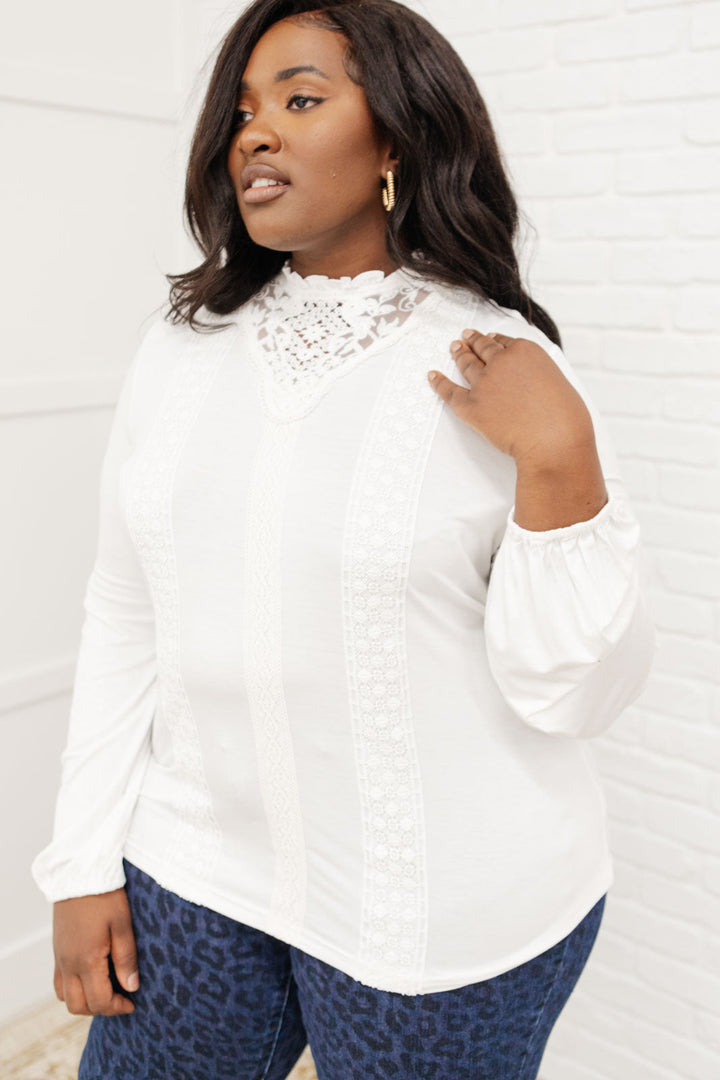 Picture This Top In Off White-Tops-Inspired by Justeen-Women's Clothing Boutique in Chicago, Illinois